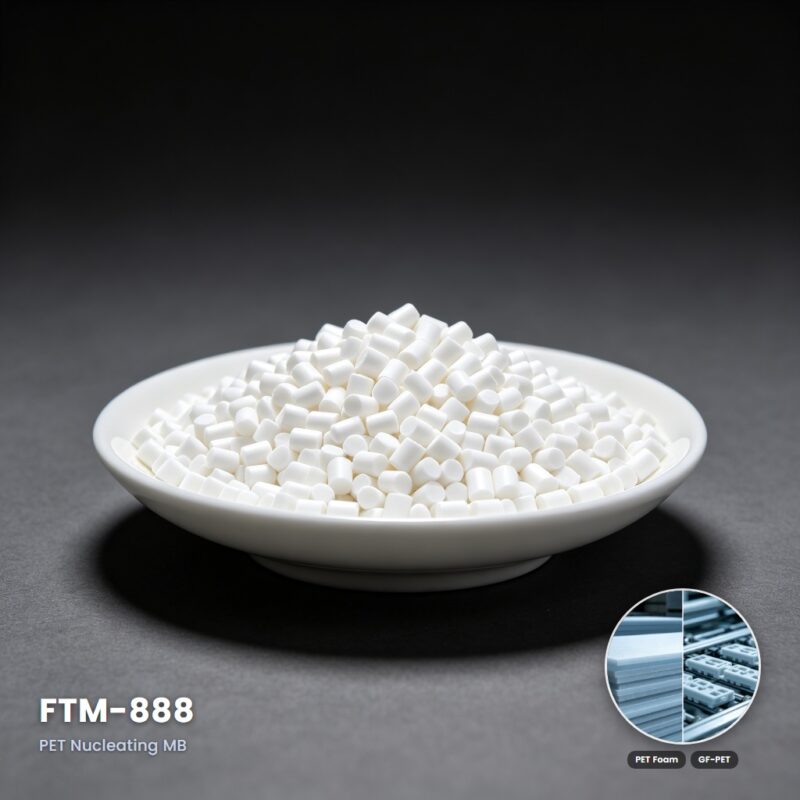 FTM-888 PET-Compatible Masterbatch for Nucleation, Crystallization, and Dimensional Stability