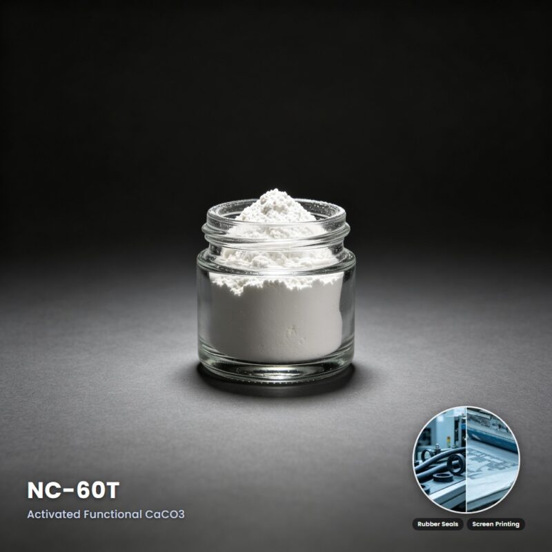 NC-60T Calcium Carbonate for Rubber, Plastics, Coatings & Printing Pastes