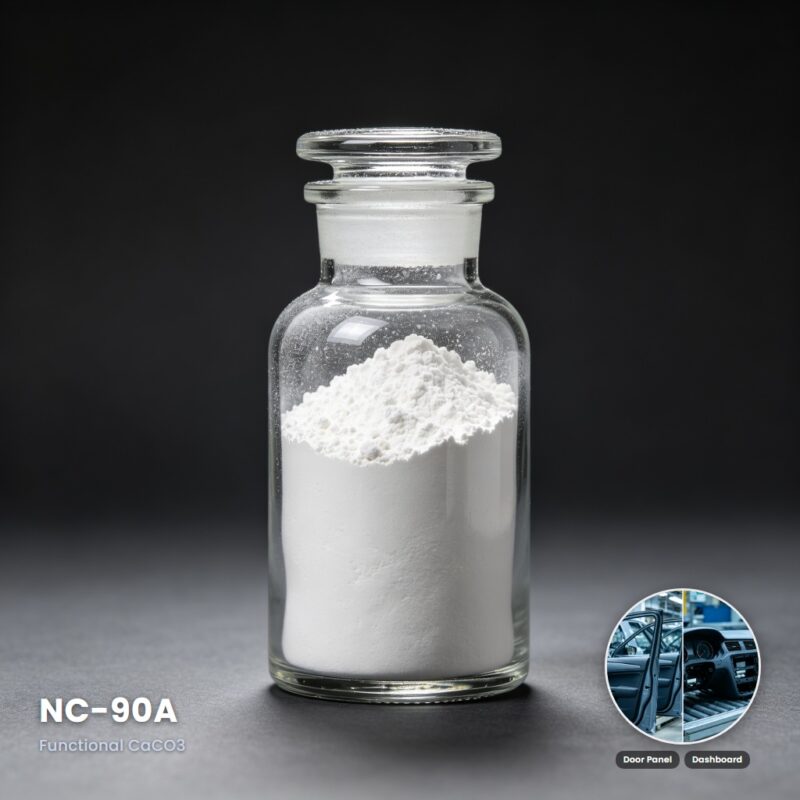 NC-90A Ultra-Fine Calcium Carbonate for Nucleation & Toughening in Automotive Interiors