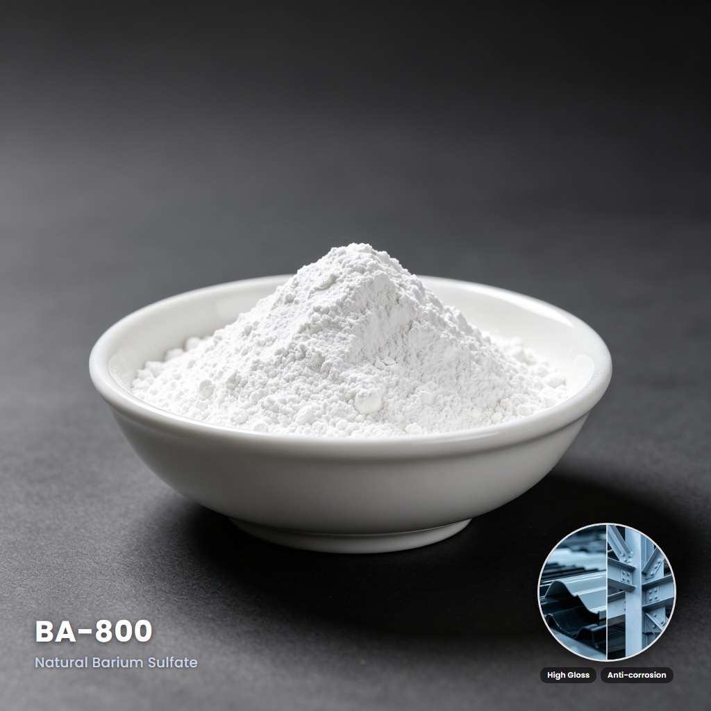BA‑800 High Gloss Barium Sulfate Filler for Plastics and Coatings