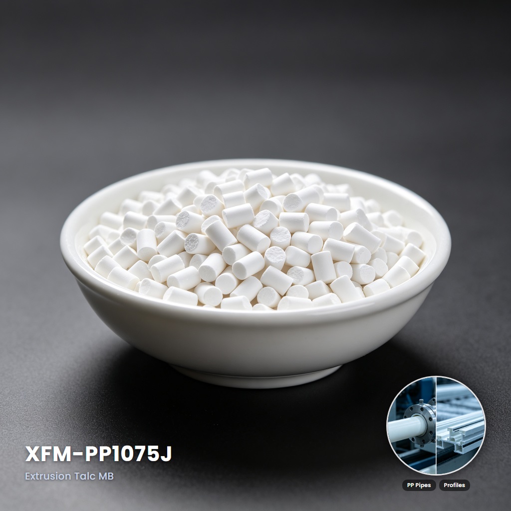 XFM-PP1075J Talc-Filled Masterbatch for Shrinkage & Warpage Resistance