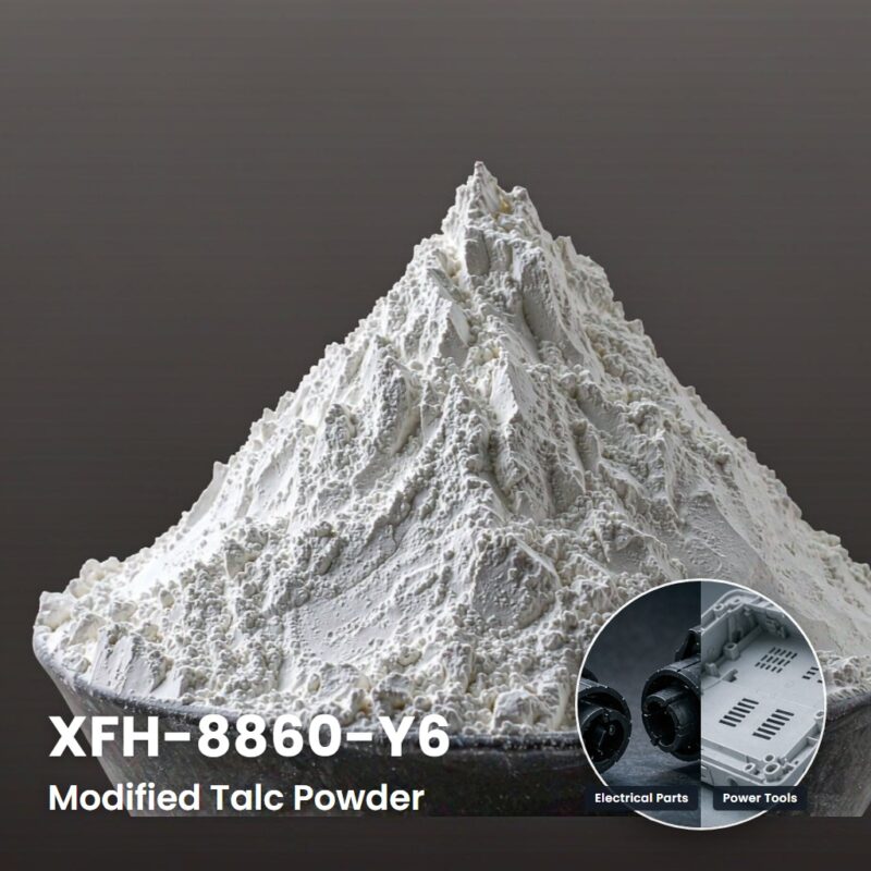 XFH-8860-Y6 Hydrophobic Talc Powder for Waterproof Coating Applications