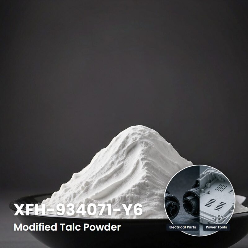 XFH-934071-Y6 Ultra-Hydrophobic Talc for Release, Gloss, and Flame Retardant Use