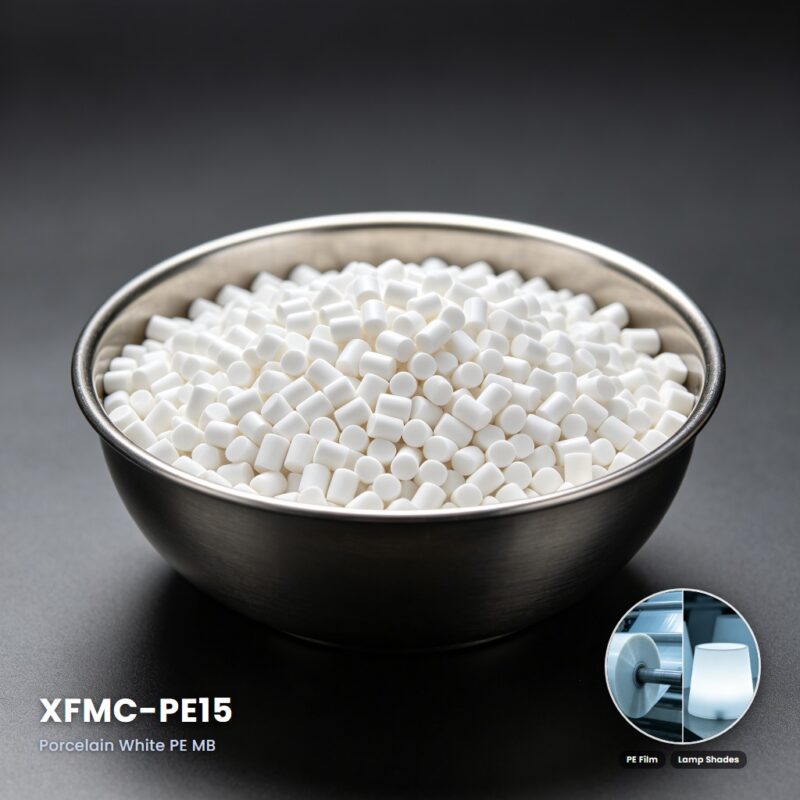 XFMC-PE15 High-Filler PE-Based Calcium Masterbatch for Film and Light Diffusion Applications