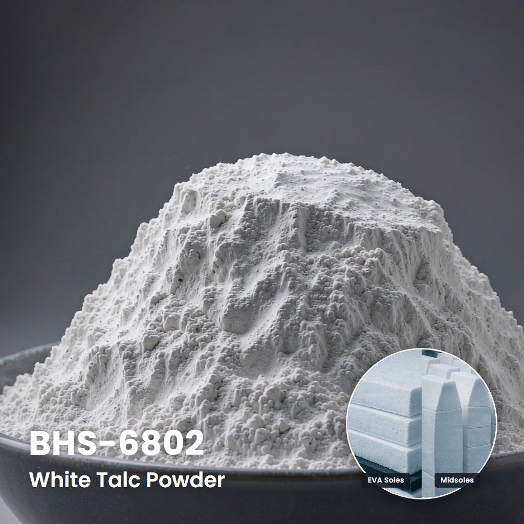 BHS-6802 Advanced Talc Powder for Cost-Effective EVA, Colored Plastics, and Industrial Coatings
