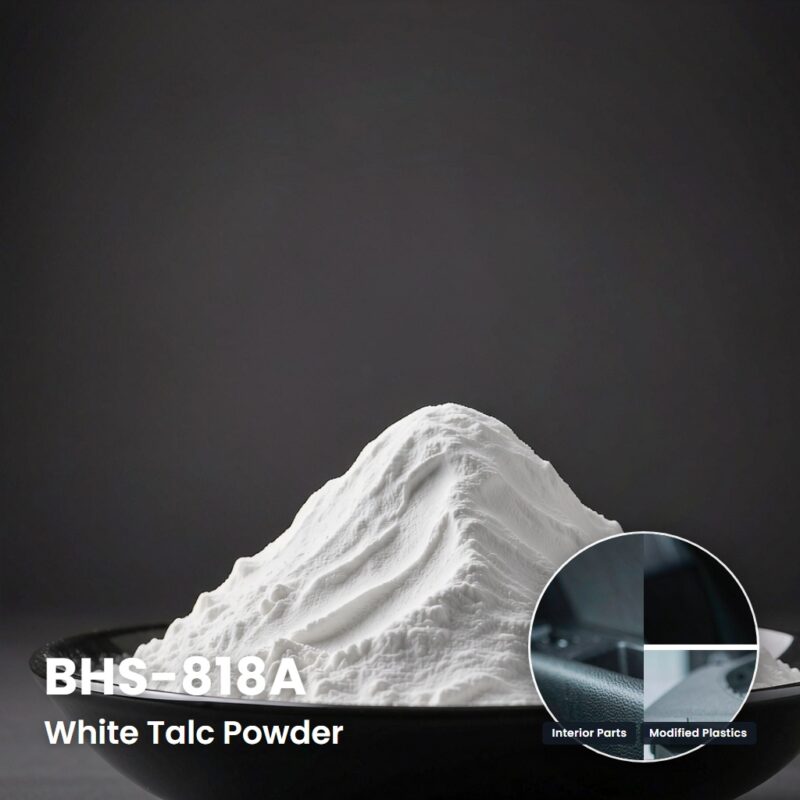 BHS-818A Needle-Structured Talc Powder for Interior & Footwear