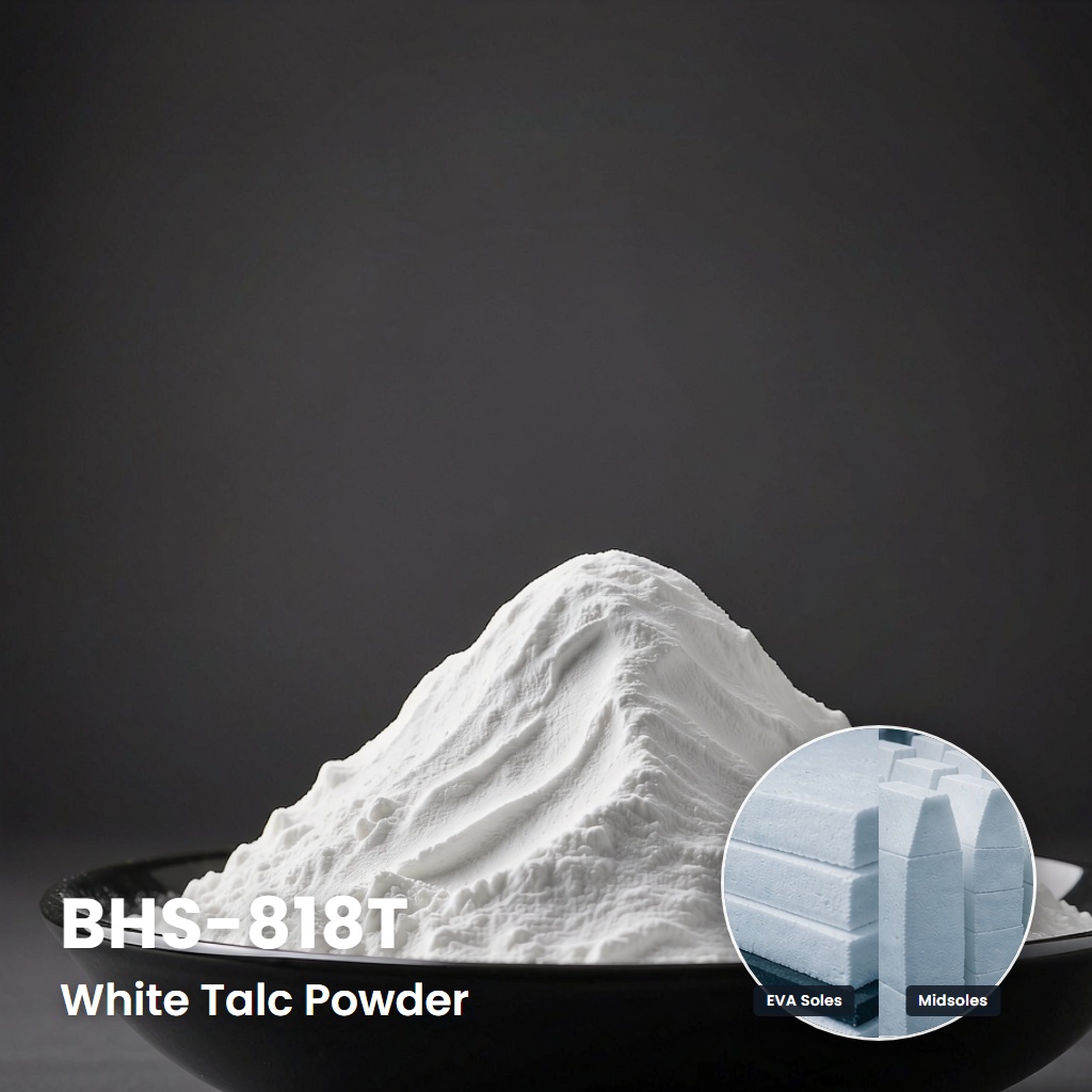 BHS-818T High-Flow Talc for EVA Footwear and Household Plastics