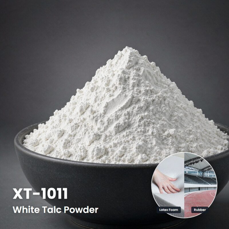 XT-1011 High-Filling Talc Powder for Latex Foam, Sports Surfaces & Resins