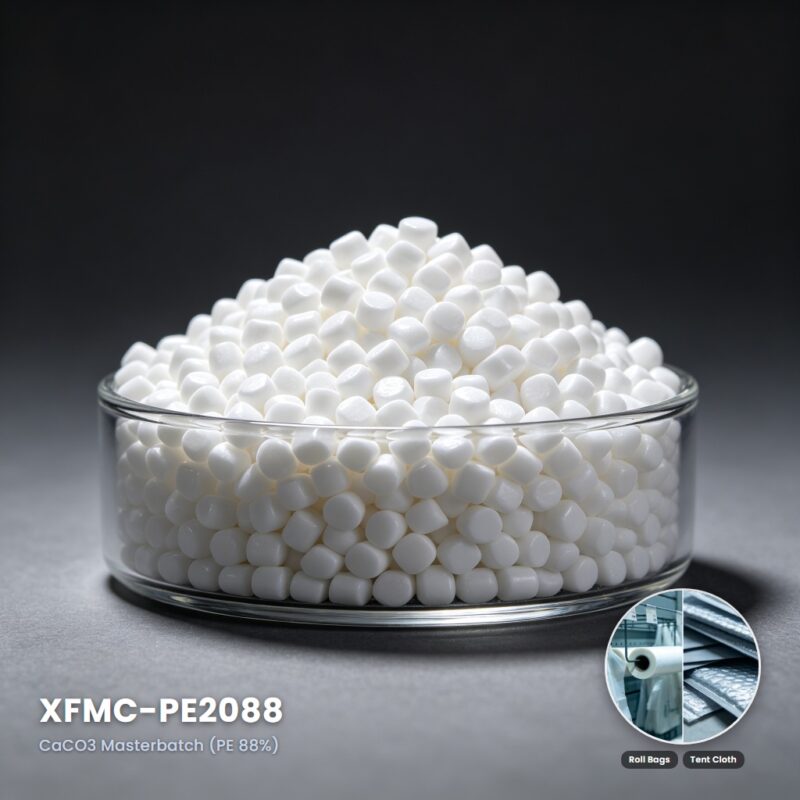 XFMC-PE2088 High-Purity Calcium Carbonate Masterbatch with Excellent Dispersion for PE/PP Applications