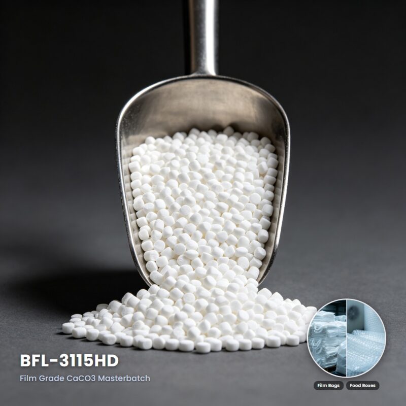 BFL-3115HD Film-Grade Calcium Carbonate Masterbatch for Blown Film and Extrusion