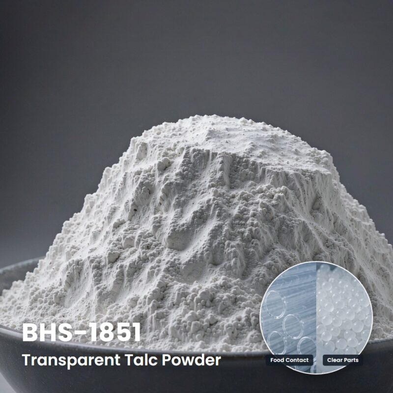 BHS 1851 High Purity Talc with High Transparency Gloss and FDA Compliance
