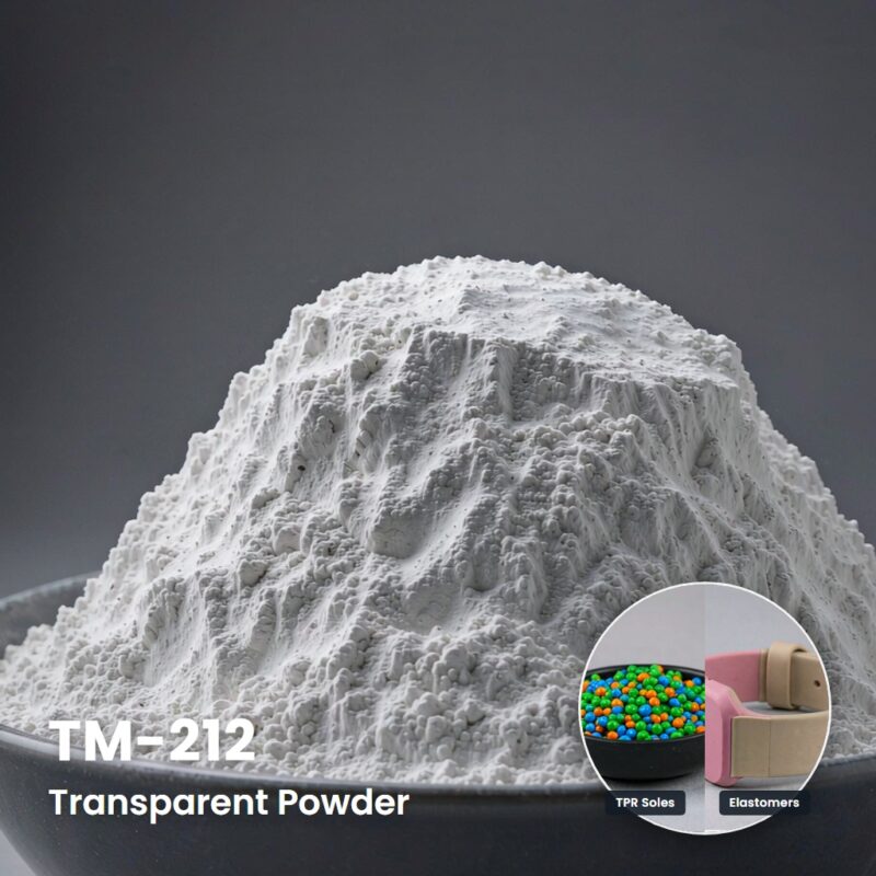 TM 212 Talc Powder for Transparent TPE and High Resilience Elastomers