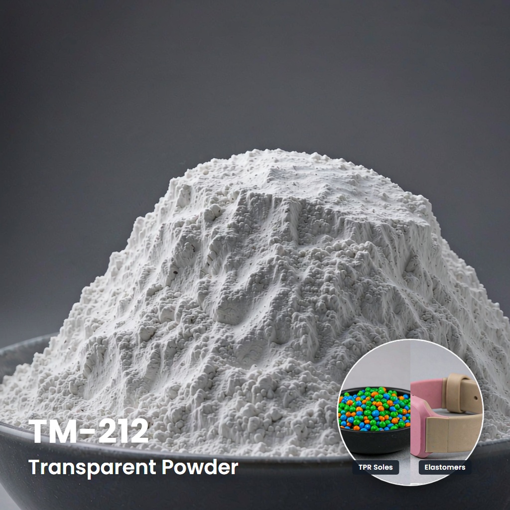 TM 212 Talc Powder for Transparent TPE and High Resilience Elastomers