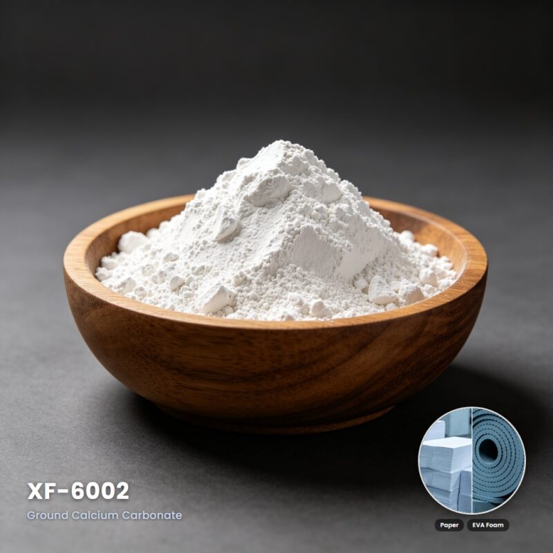 XF-6002 Ultra-Fine Calcium Carbonate Powder for Improved Toughness & Transparency