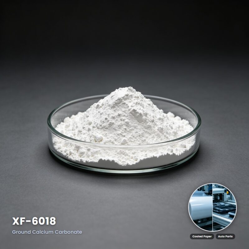 XF-6018 High-Purity Calcium Carbonate for Optical Films & Injection Plastics