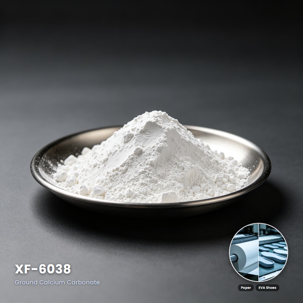 XF-6038 Fine Calcium Carbonate for Clear Films & Impact-Resistant Plastics