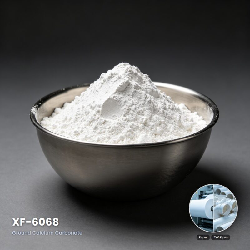 XF-6068 Ultra-Fine Calcium Carbonate for High-Gloss & Tough Transparent Plastics