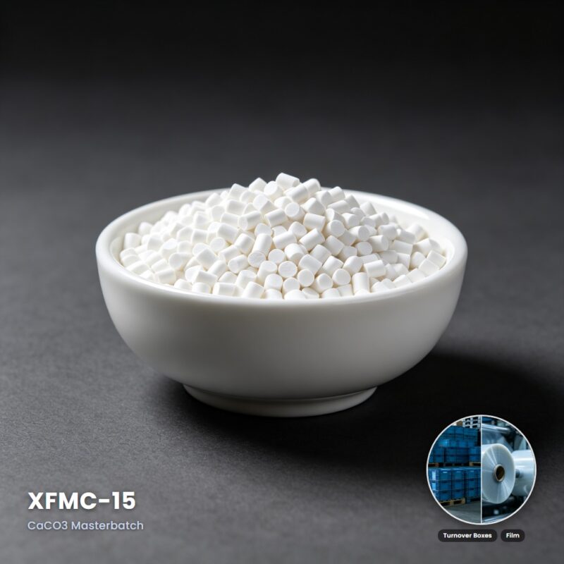 XFMC-15 High-Filling Calcium Masterbatch with Excellent Flow and Gloss