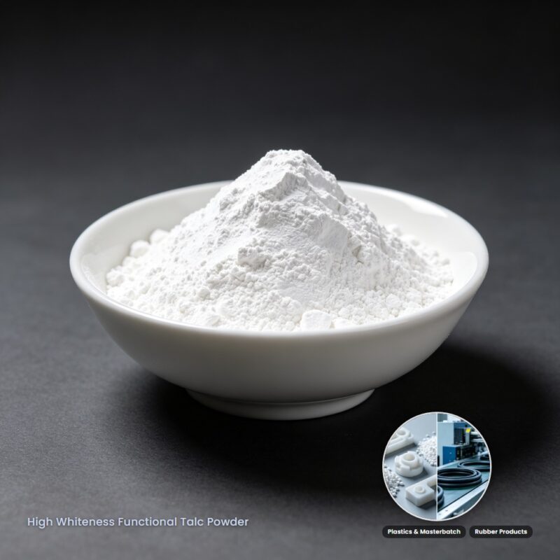 High Whiteness Functional Talc Powder