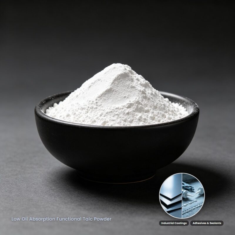 Low Oil Absorption Functional Talc Powder
